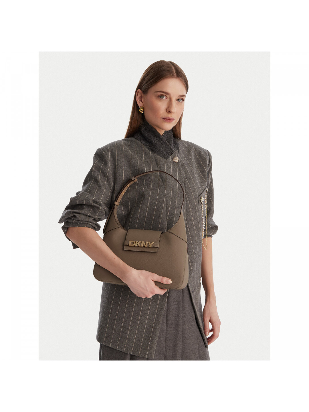 Kabelka DKNY R523KL20 Béžová